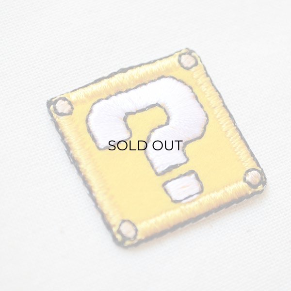 画像3: シールワッペン スーパーマリオ クリボー/ハテナブロック(2枚組) (3)