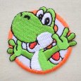 画像1: シールワッペン スーパーマリオ ヨッシー (1)