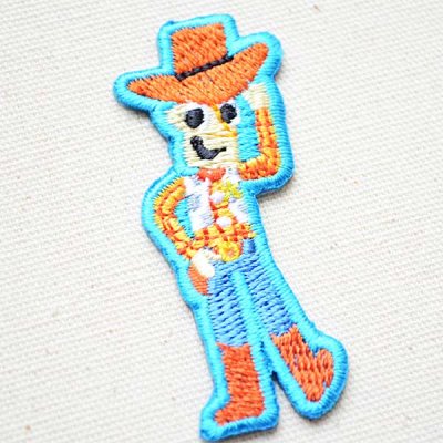 シールワッペン トイストーリー ウッディ/スリンキー(2枚組