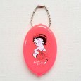 画像1: ラバーコインケース ベティブープ Betty Boop(ネオンピンク) (1)