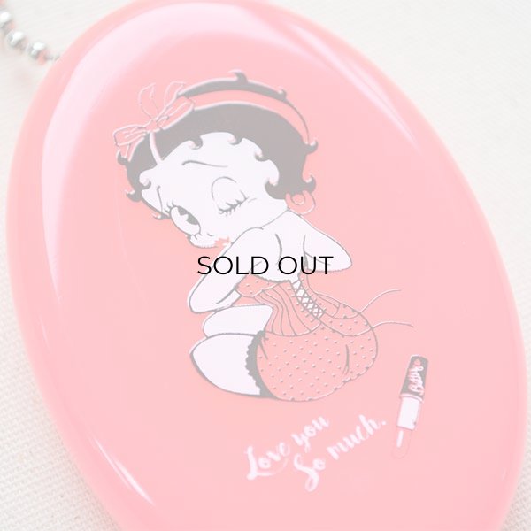 画像2: ラバーコインケース ベティブープ Betty Boop(ネオンピンク) (2)