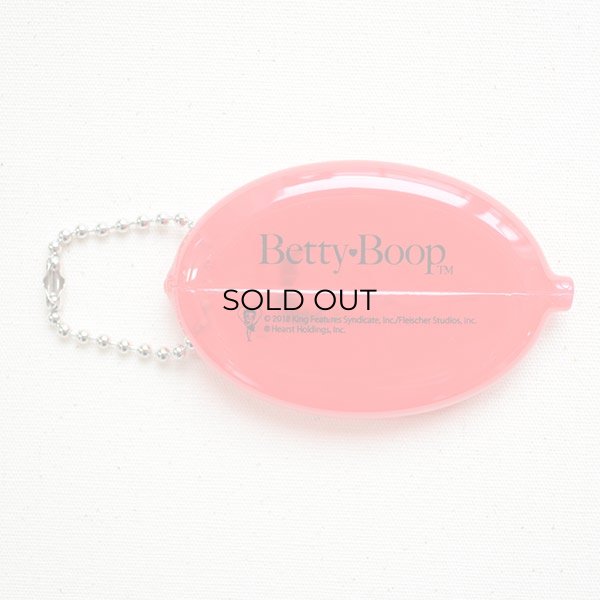 画像3: ラバーコインケース ベティブープ Betty Boop(クリアレッド) (3)