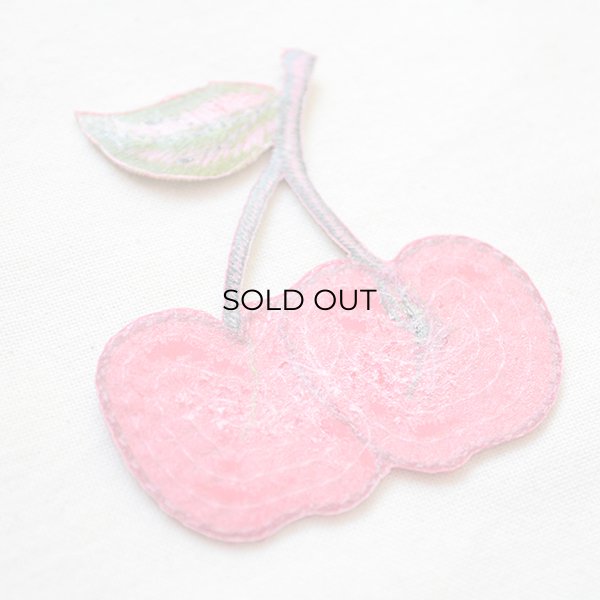 画像3: スパンコールワッペン さくらんぼ (3)