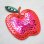 画像2: スパンコールワッペン りんご/リンゴ (2)
