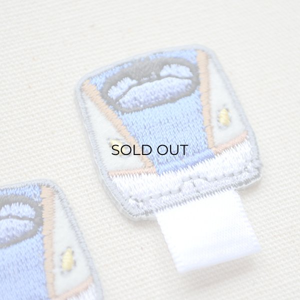 画像2: 名札つけアップリケ/ワッペン E7系北陸新幹線(2枚組) (2)