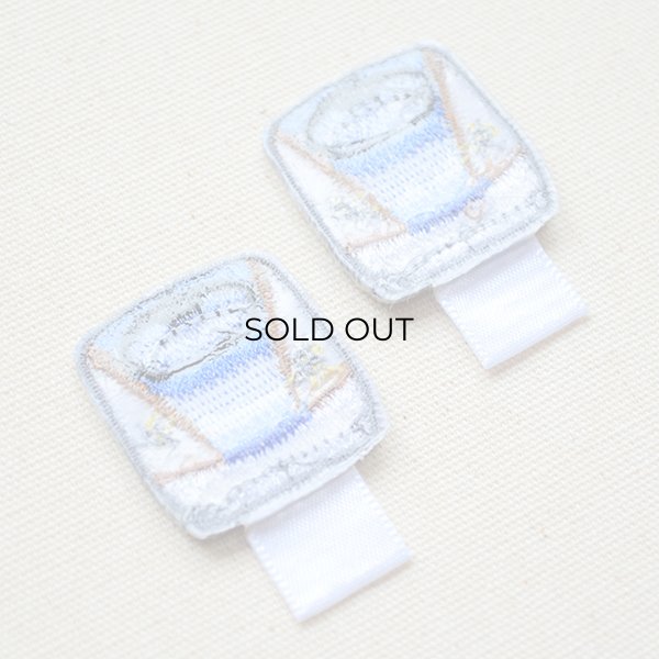 画像3: 名札つけアップリケ/ワッペン E7系北陸新幹線(2枚組) (3)