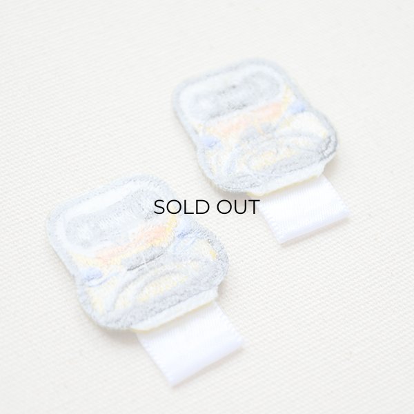 画像3: 名札つけアップリケ/ワッペン 923系ドクターイエロー(2枚組) (3)