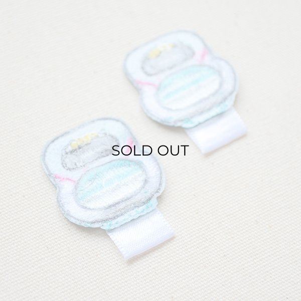 画像3: 名札つけアップリケ/ワッペン E5系はやぶさ(2枚組) (3)