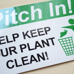 画像2: アメリカンステッカー 綺麗にしましょう Pitch In Help Our Plant Clean