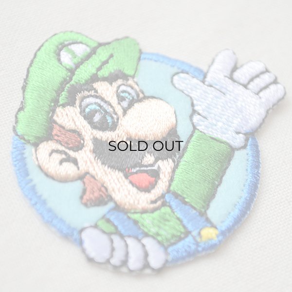 画像2: シールワッペン スーパーマリオ ルイージ (2)