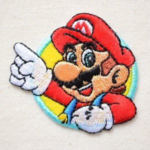 画像1: シールワッペン スーパーマリオ マリオ2