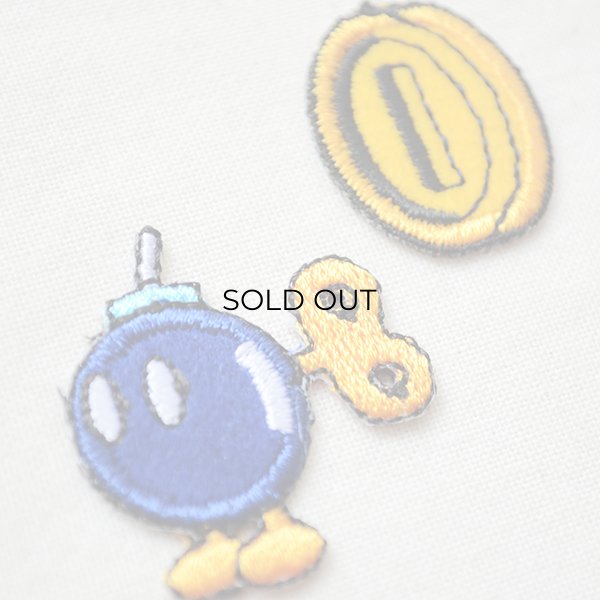 画像2: シールワッペン スーパーマリオ コイン/ボムへい(2枚組) (2)