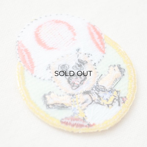 画像3: シールワッペン スーパーマリオ キノピオ (3)