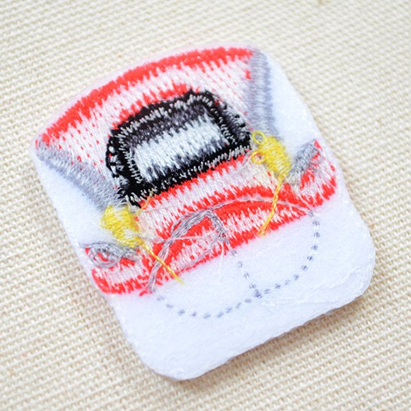 画像3: 鉄道/電車 トレインミニワッペン E6系スーパーこまち (3)