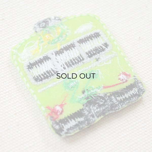 画像3: 鉄道/電車 トレインミニワッペン 103系山手線 (3)