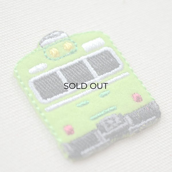 画像2: 鉄道/電車 トレインミニワッペン 103系山手線 (2)