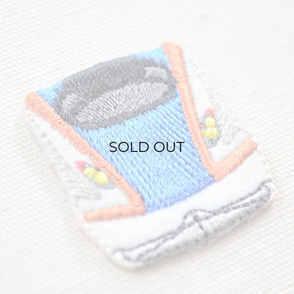 画像2: 鉄道/電車 トレインミニワッペン W7系北陸新幹線 (2)