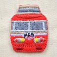 画像1: 鉄道/電車 トレインミニワッペン 小田急ロマンスカーNSE (1)