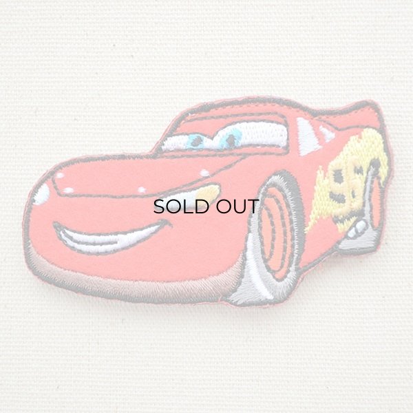 画像1: 名札つけアップリケ/ペラッとネーム ディズニーシリーズ(カーズ) (1)