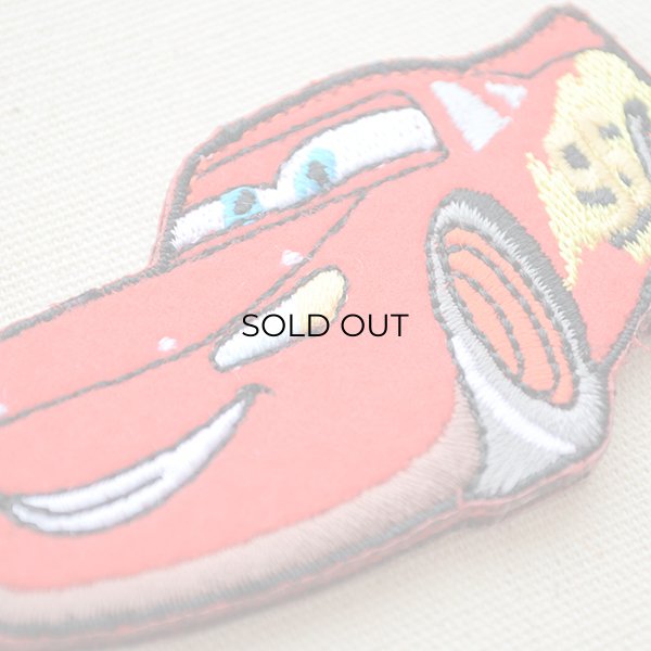 画像2: 名札つけアップリケ/ペラッとネーム ディズニーシリーズ(カーズ) (2)