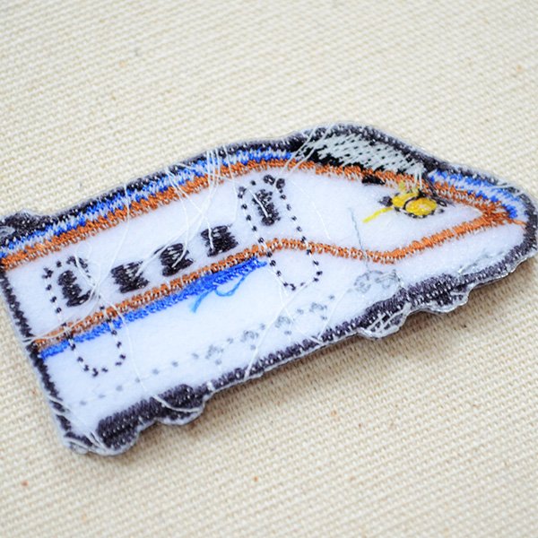 画像3: 鉄道/電車 トレインシールワッペン E7系北陸新幹線 (3)