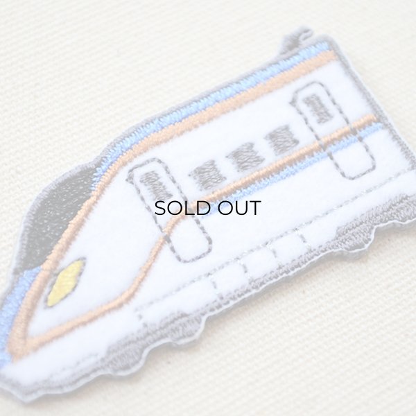 画像2: 鉄道/電車 トレインシールワッペン E7系北陸新幹線 (2)