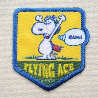 当時物／激レア　ビンテージ　SNOOPY／スヌーピー FLYING ACE SOUVENIR JACKET SNOOPY 