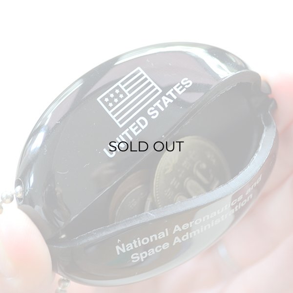 画像4: ラバーコインケース NASA/ナサ(ブラック) (4)