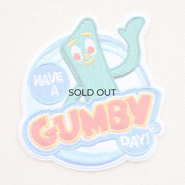 画像1: ワッペン ガンビー/GUMBY(HAVE A DAY) (1)