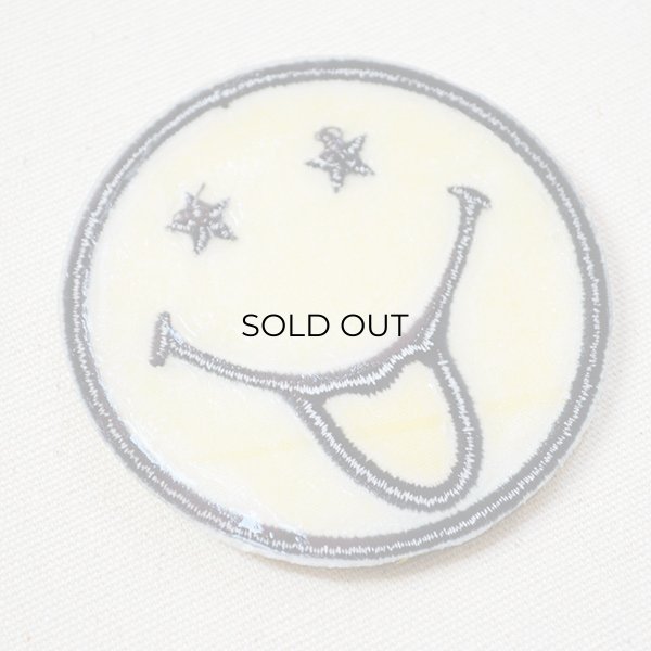 画像3: ワッペン スマイリーフェイス(スターフェイス) (3)
