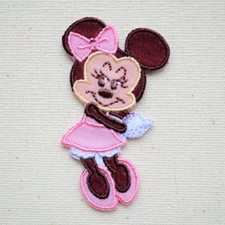 ワッペン ディズニー ミニーマウス(S) | ワッペン・アップリケ