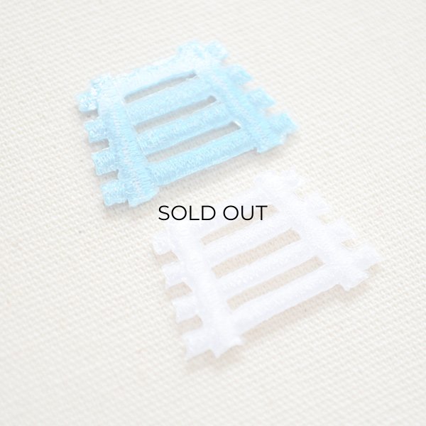 画像3: 鉄道/電車 トレインミニワッペン 線路 (3)