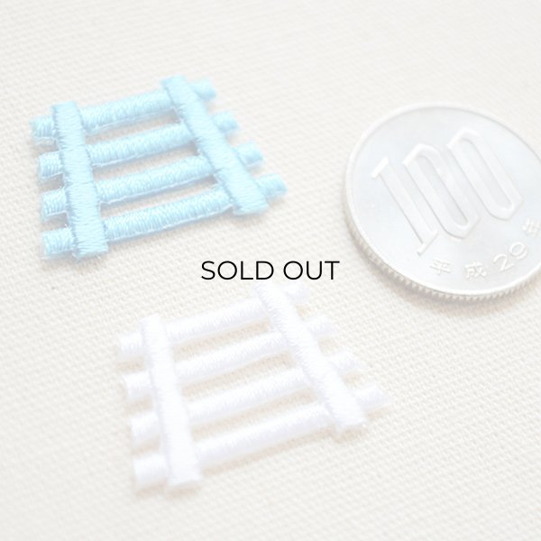 画像2: 鉄道/電車 トレインミニワッペン 線路 (2)