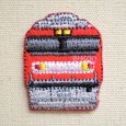 画像1: 鉄道/電車 トレインミニワッペン EH500金太郎 (1)