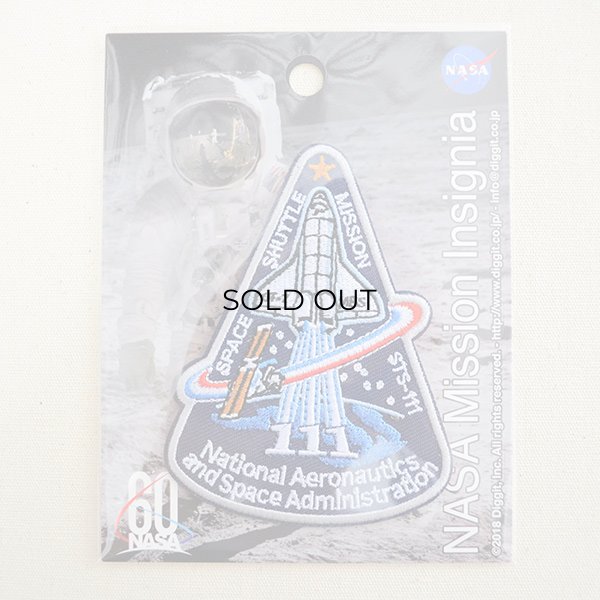 画像4: ロゴワッペン NASA ナサ(STS-111) (4)