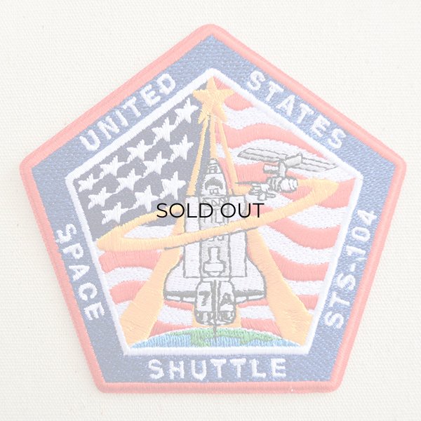 画像1: ロゴワッペン NASA ナサ(STS-104) (1)