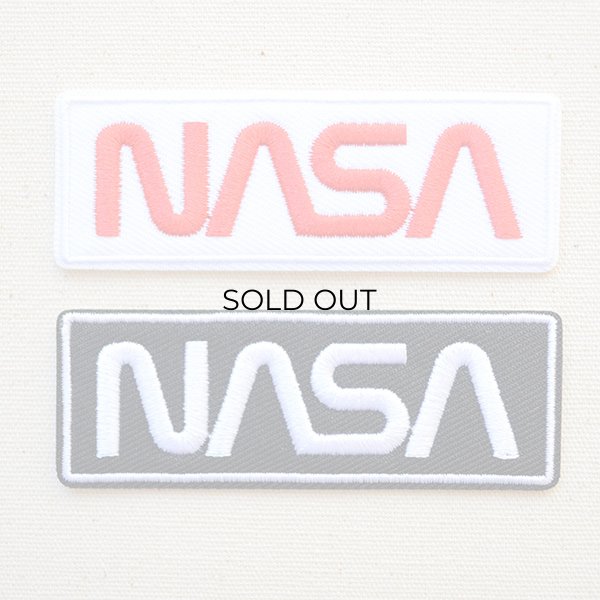 画像1: ロゴワッペン NASA ナサ(2枚組) (1)