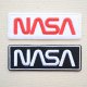 ロゴワッペン NASA ナサ(2枚組)