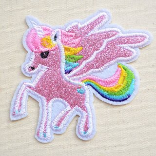 ワッペン ユニコーン(ブルー) | ワッペン・アップリケ