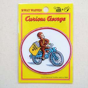 画像4: ワッペン おさるのジョージ バイク