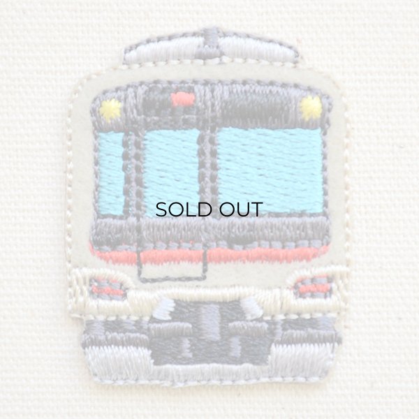 画像1: 鉄道/電車 トレインミニワッペン 東急5000系 (1)