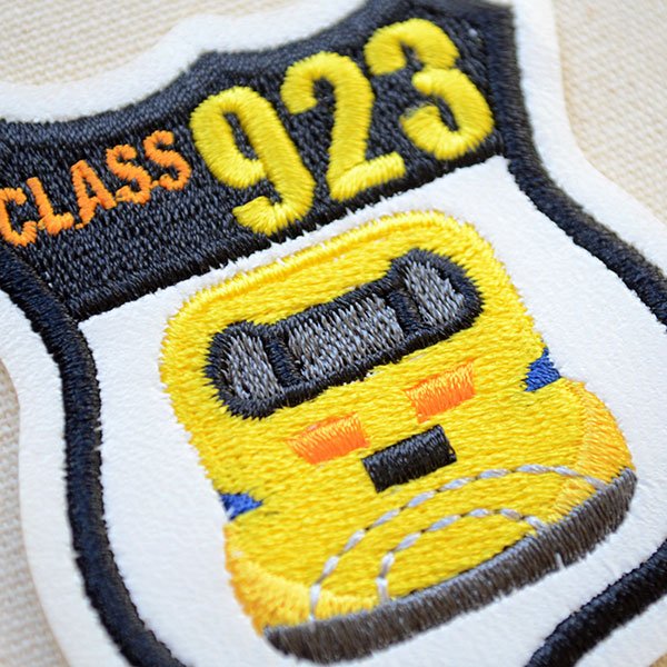 画像2: 鉄道/電車 トレインエンブレムワッペン 923形ドクターイエロー (2)