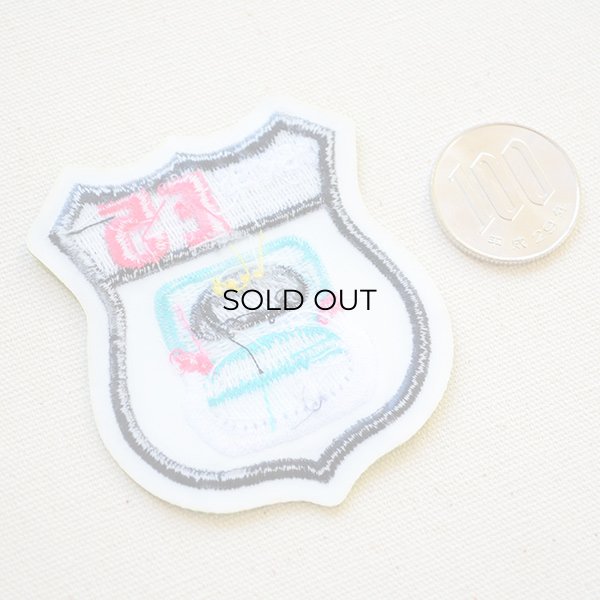 画像3: 鉄道/電車 トレインエンブレムワッペン E5系はやぶさ (3)