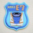画像1: 鉄道/電車 トレインエンブレムワッペン E7系北陸新幹線 (1)