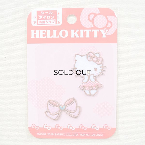 画像4: ワッペン キティ/リボン(2枚組) (4)