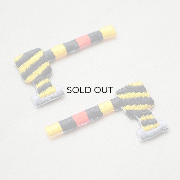 画像2: 鉄道/電車 トレインミニワッペン 遮断機 (2)