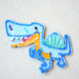 画像3: ワッペン へなちょこZOO(恐竜/スピノサウルス)