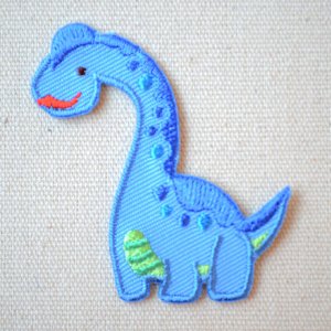 画像1: ワッペン へなちょこZOO(恐竜/プラキオサウルス)