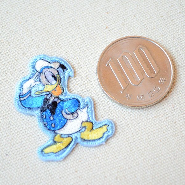 画像2: ワッペン ヴィンテージ ドナルドダック ミニ (2)