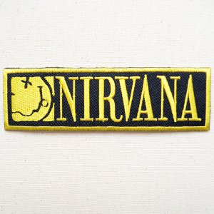 画像1: 音楽ワッペン ニルヴァーナ/NIRVANA